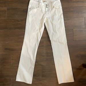 CAbi LouLou white jeans size 8